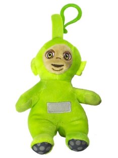 Teletubbies Dipsy zöld bagclip plüss – 15 cm