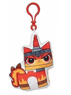 A Lego kaland Angry Kitty bagclip plüss – 12 cm