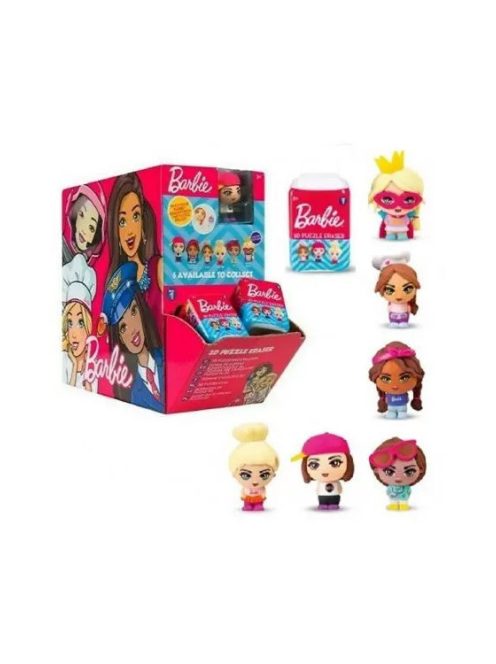 Barbie 3D kirakós radír figura – 5 cm