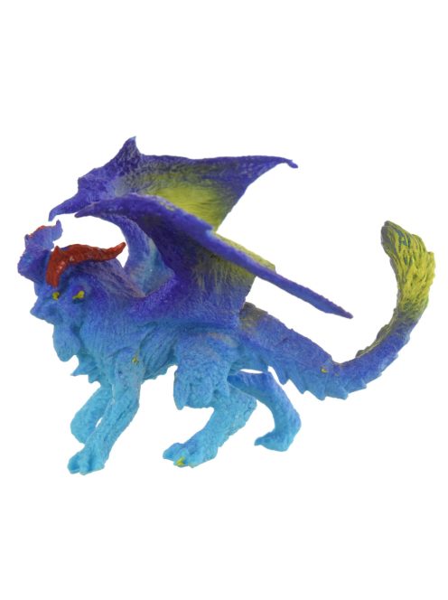 Johntoy Dragons sötétkék sárkány figura – 12 cm