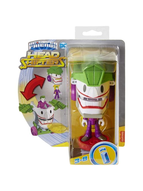 Imaginext DC Joker figura és autó – 14 cm