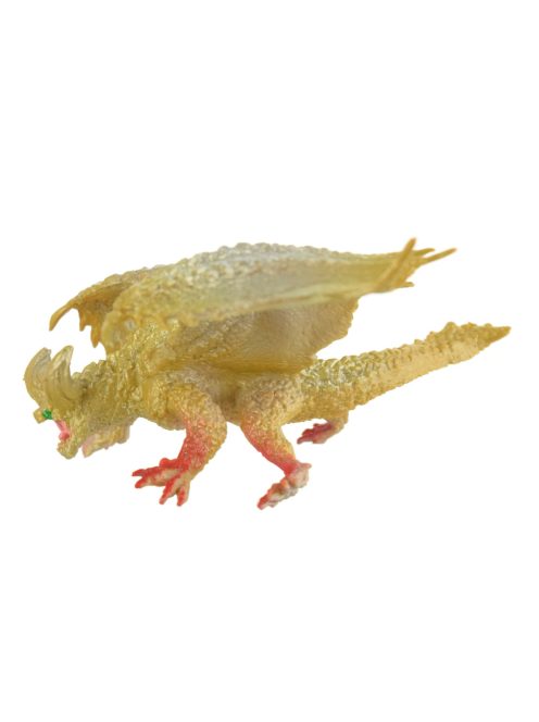 Johntoy Dragons aranyszínű sárkány figura – 12 cm