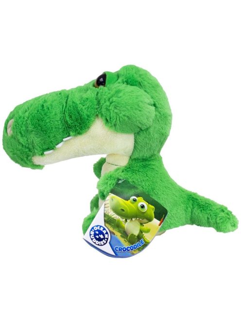 Ocean Buddies zöld krokodil plüss – 20 cm