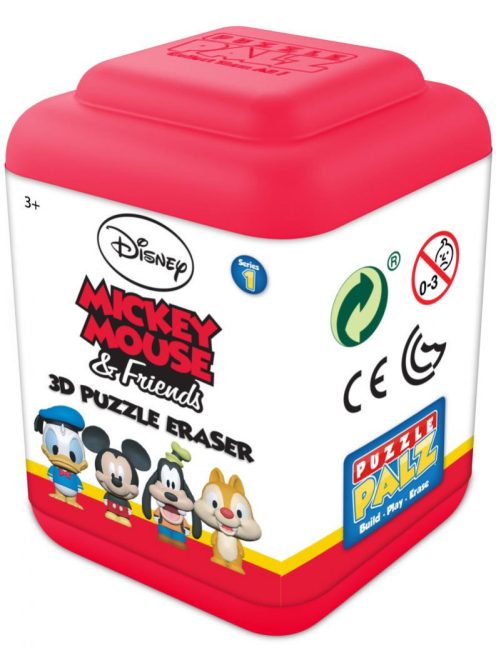 Mickey Egér és barátai 3D puzzle radír meglepetés