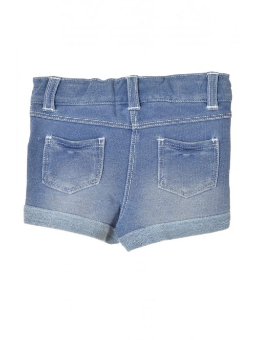 Boboli kék, patentos lány farmershort – 62