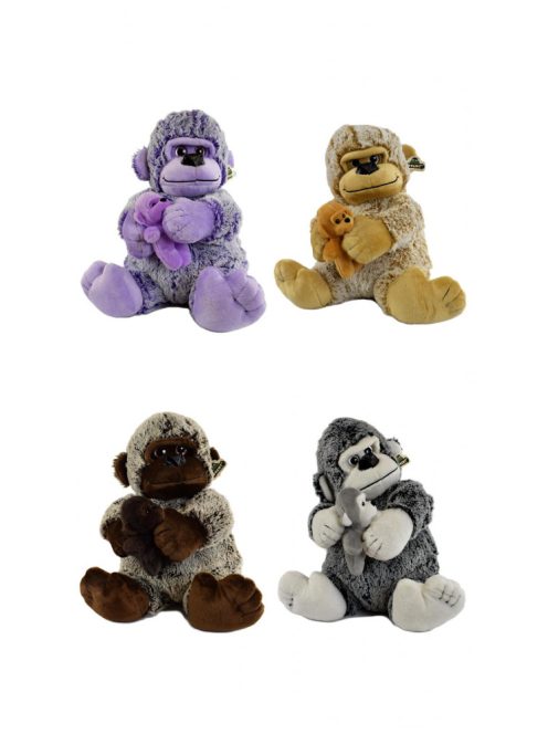 Paws Snowy gorilla és babája – 50 cm